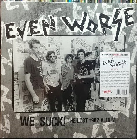 Even Worse 12" LP We Suck!: The Lost 1982 Album