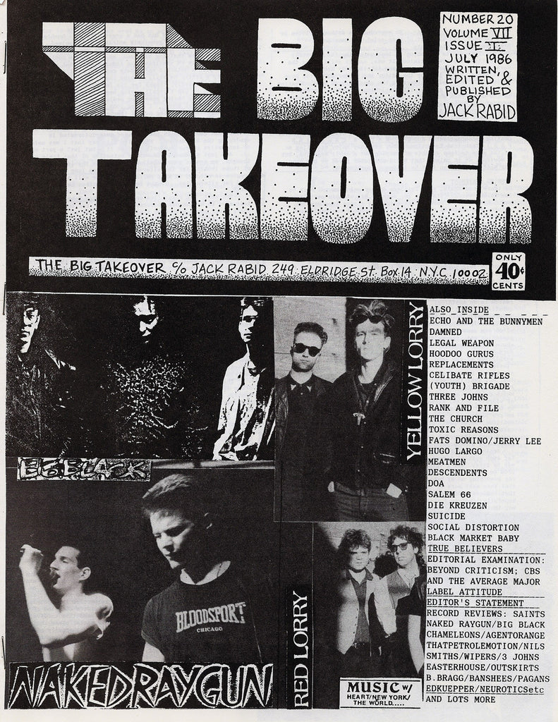 Big Takeover: Issue No. 20-22, 1986-1987