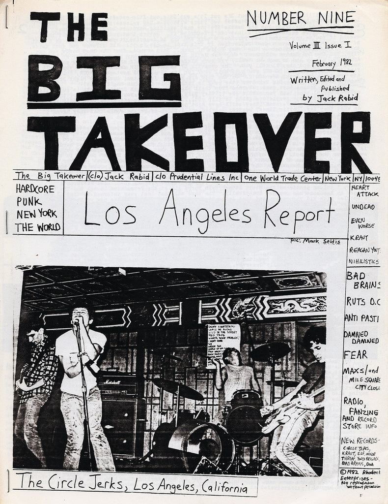 Big Takeover: Issues No. 9-11, 1982